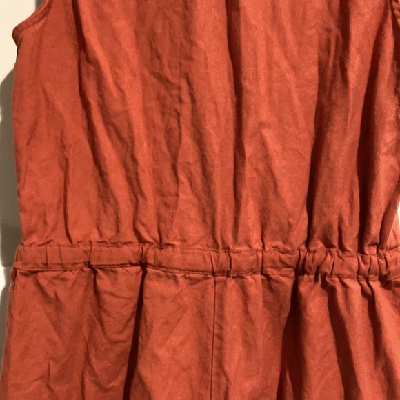 Charlotte Russe Burnt Orange Zip Up Jumper/Romper Size Small - Picture 10 of 16